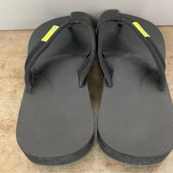 The Healing Sole Black Flip Flops Size M 11.5/W 13 - Picture 6 of 10